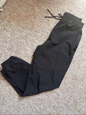 balera Black womens dance pants with Elastic Waist